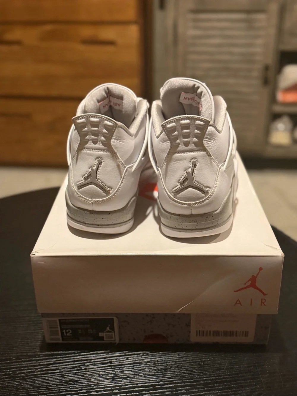 Jordan 4 Retro ‘White Oreo’